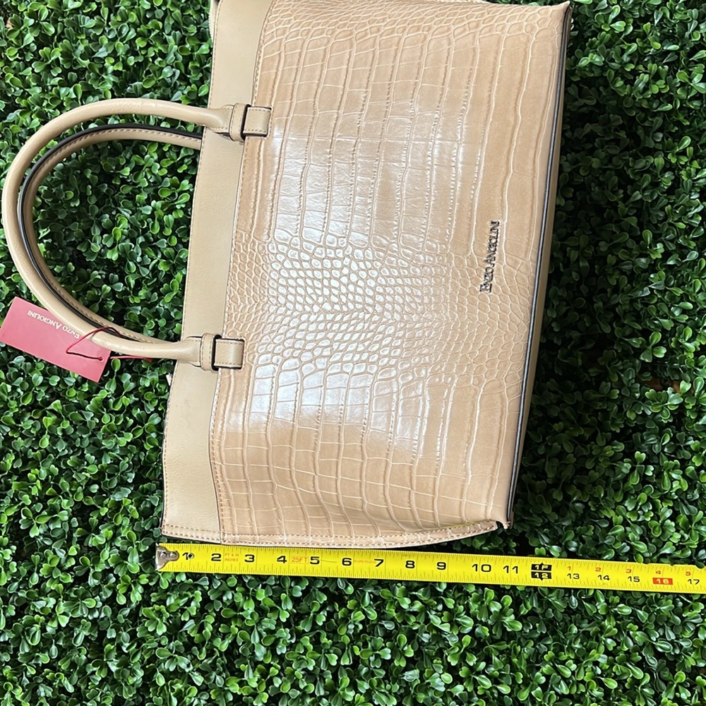 Enzo Angiolini handbag, alligator print Coocro material - Picture 3 of 10
